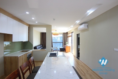 High floor, furnished apartment for rent in Watermark Lac Long Quan