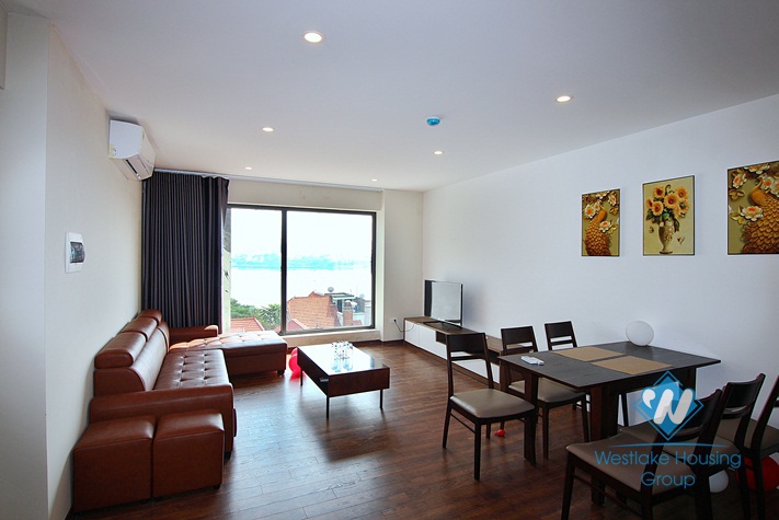 A beautiful 2 bedroom apartment with lake view in Nhat Chieu, Tay Ho