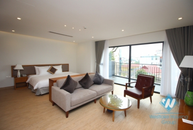 Luxury and elegant studio one bedroom serviced apartment for rent in Dong Da District