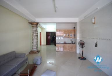 Cheap and big size apartment with one bedroom for rent in Tay Ho area.