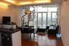 Penthouse apartment for rent in Truc Bach area, Ba Dinh, Ha Noi