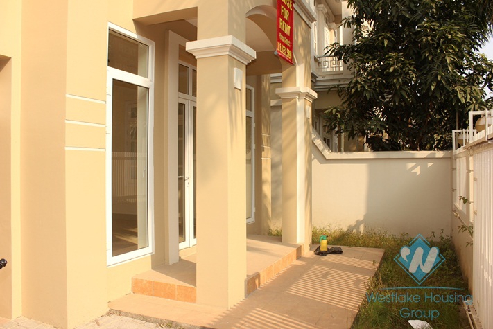 Unfurnished house for lease in Ciputra, Tay Ho, Hanoi