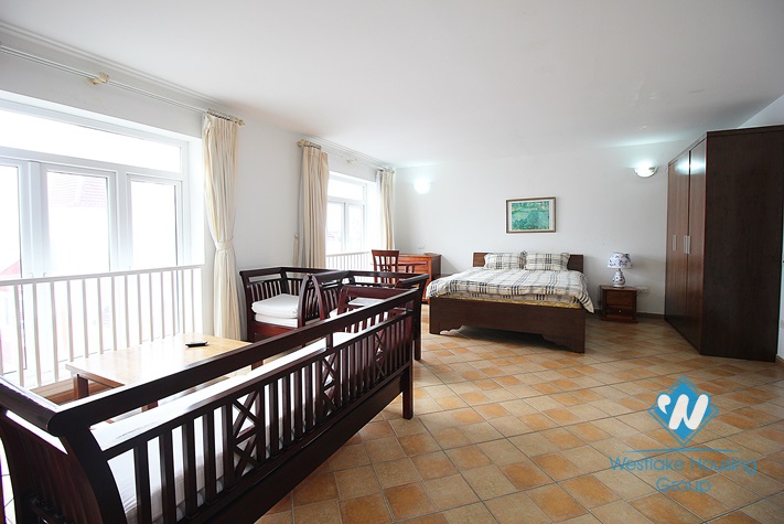 Cozy penthouse for rent in Truc Bach