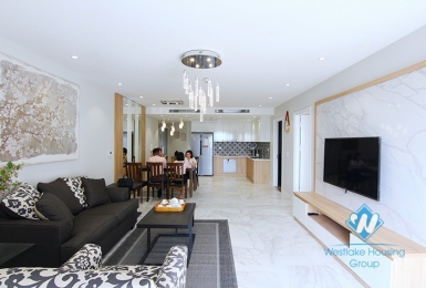 A brand new and luxury 3 bedroom apartment for rent in D'. LE ROI SOLEIL Xuan Dieu
