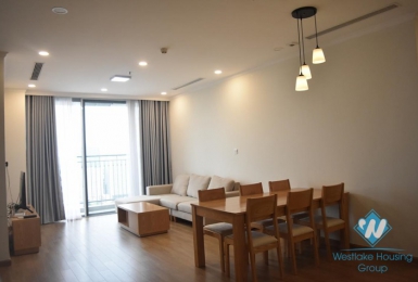 A cozy, fully-furnished 3 bedroom apartment for rent in Vinhomes Gardenia