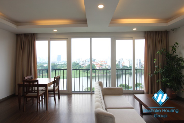  A Lake view, stylish apartment for rent on To Ngoc Van street