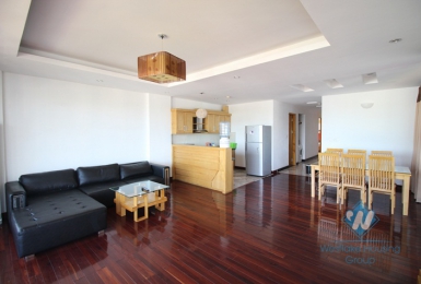 High floor apartment with great open view for rent in Truc Bach, Ba Dinh