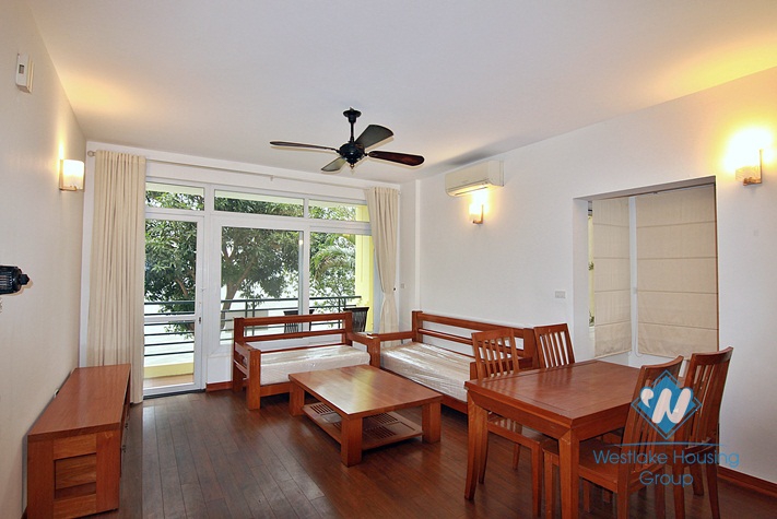 Lakeside two bedroom apartment for rent in Tay Ho, Hanoi