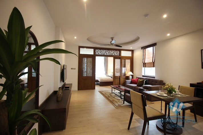 Authentic 01 bedroom apartment for rent in Hoan Kiem