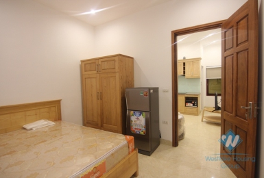 Affordable one bedroom apartment on the ground floor for rent in To Ngoc Van street