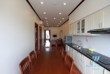 Good quality apartment with 02 bedrooms for rent in Truc Bach area, Ba Dinh District