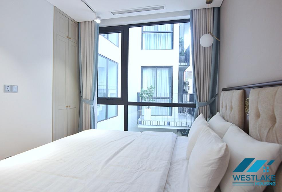 Two bedrooms apartment with green view for rent in Tu Hoa st, Tay Ho