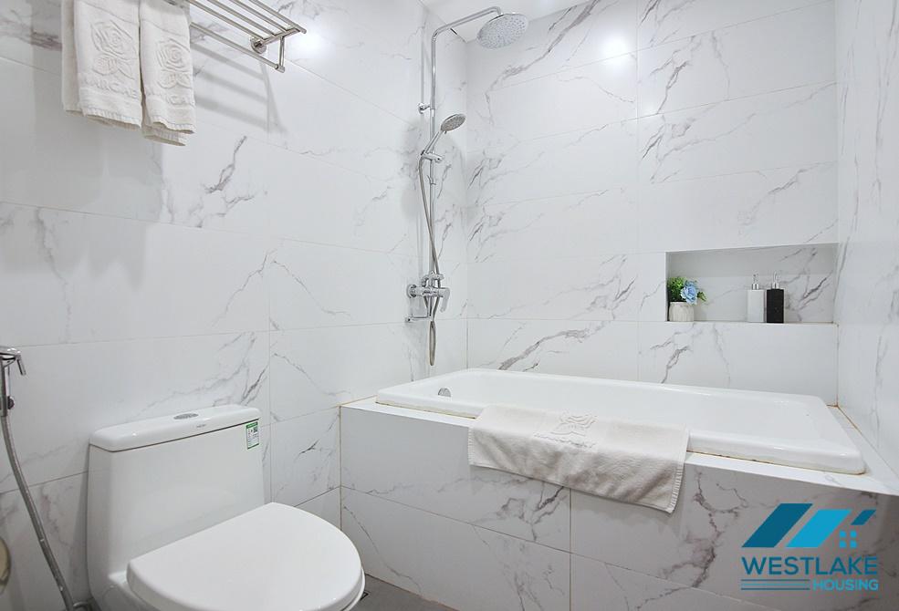 Two bedrooms apartment with green view for rent in Tu Hoa st, Tay Ho