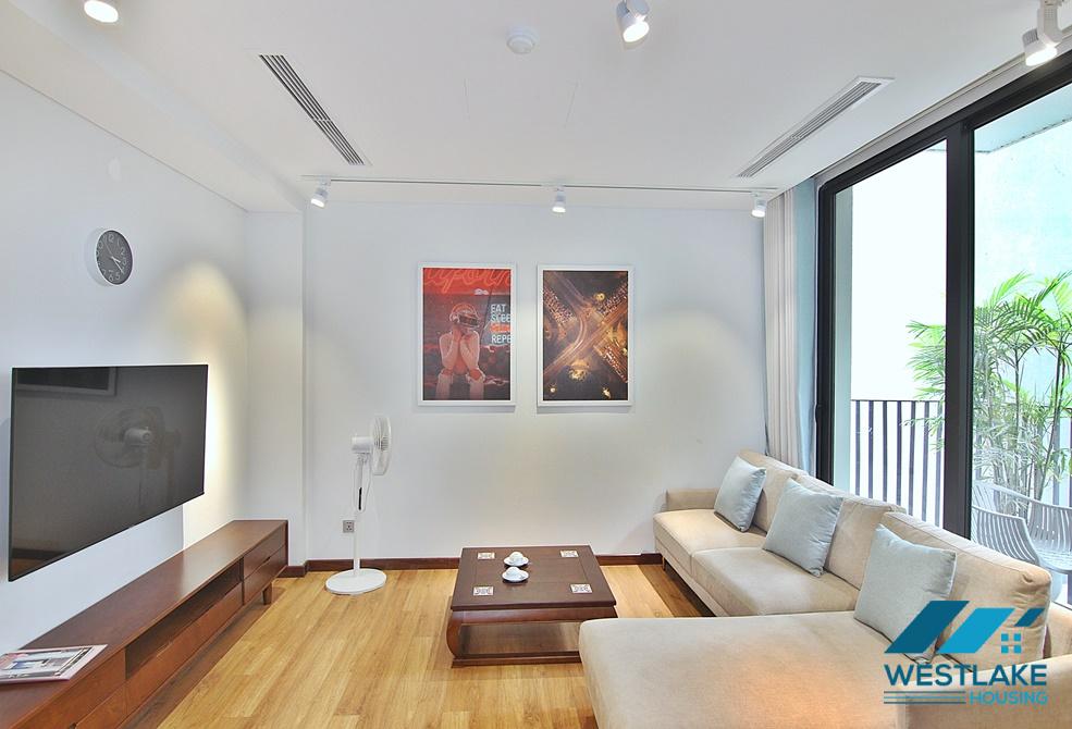 Two bedrooms apartment with green view for rent in Tu Hoa st, Tay Ho