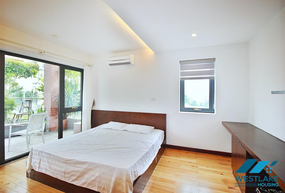 A spacious 2 beds apartment with huge balcony for rent in Au Co st, Tay Ho