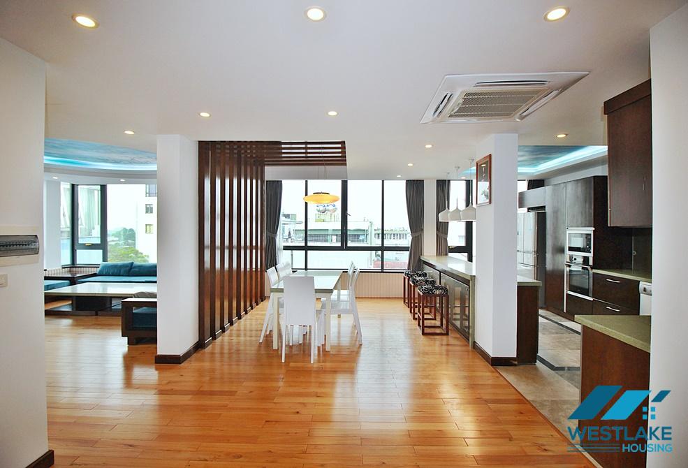 A spacious 2 beds apartment with huge balcony for rent in Au Co st, Tay Ho