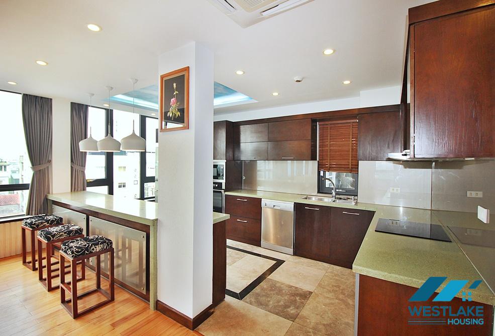 A spacious 2 beds apartment with huge balcony for rent in Au Co st, Tay Ho