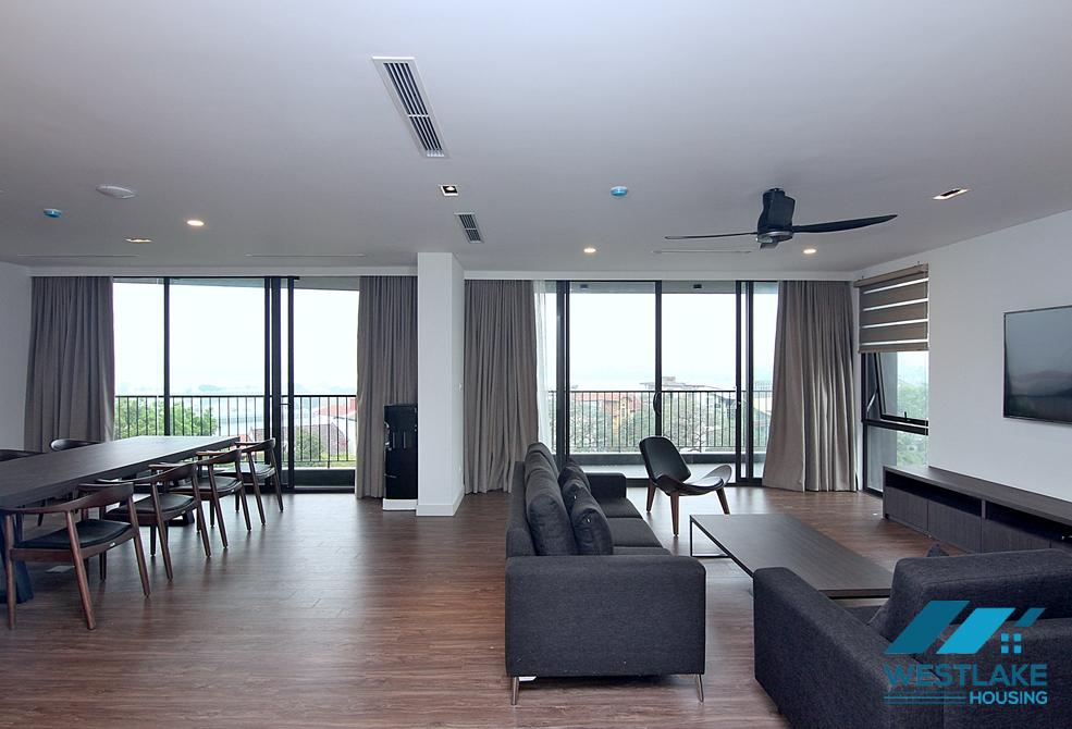 A premium 3 bedrooms duplex apartment for rent in To Ngoc Van st, Tay Ho