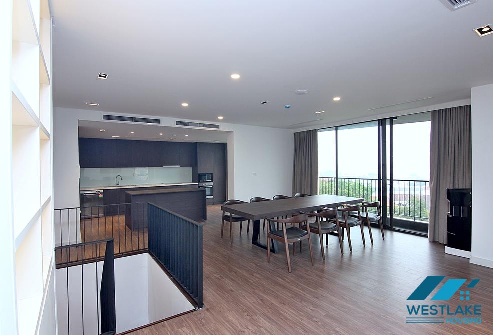 A premium 3 bedrooms duplex apartment for rent in To Ngoc Van st, Tay Ho