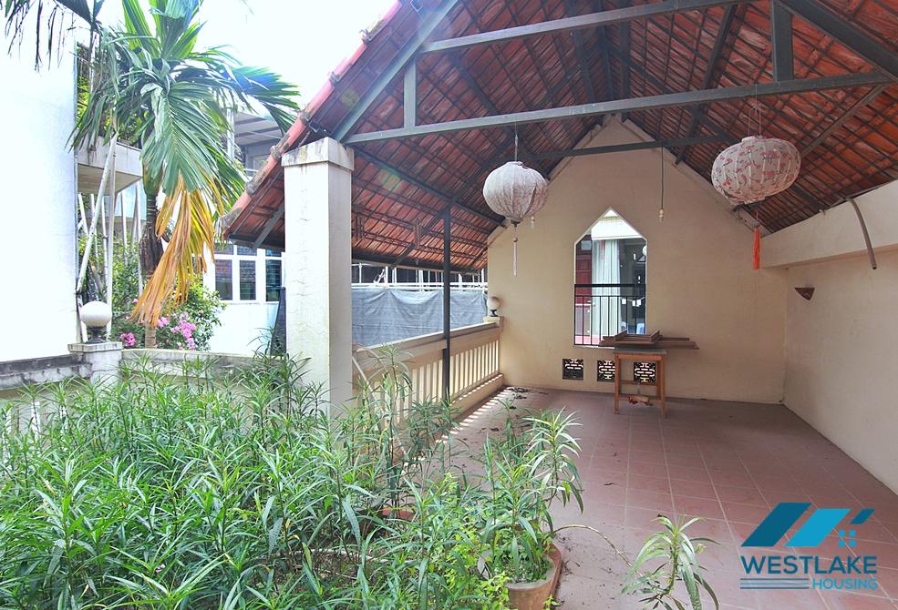 Beautiful 4 bedroom house for rent in Tay Ho, Ha noi