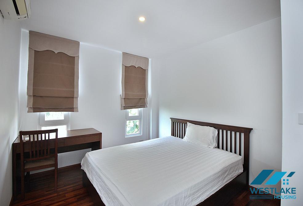 Lakeside three bed apartment for rent in Tay Ho, Hanoi