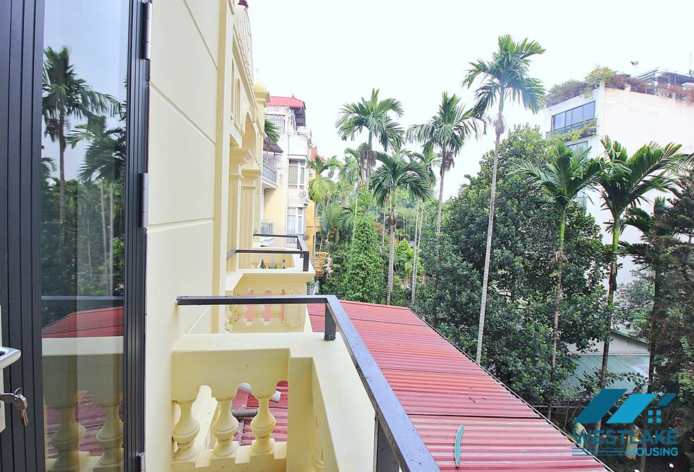 Beautiful house with swiming pool for rent in alley 12 Dang Thai Mai st, Tay Ho