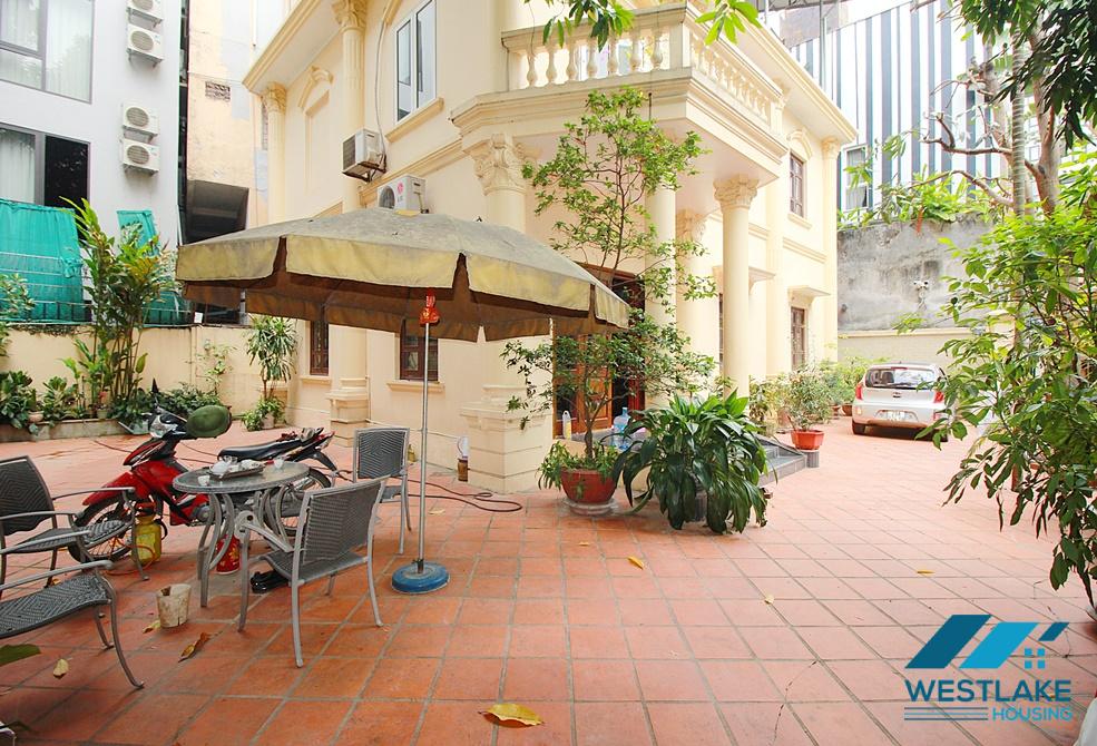 A nice villa for rent in To Ngoc Van, Tay Ho area