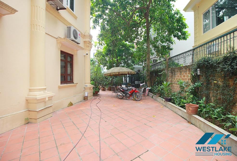 A nice villa for rent in To Ngoc Van, Tay Ho area