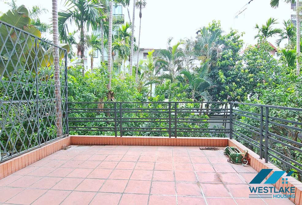 Swimming pool house with garden for rent in Dang Thai Mai st, Tay Ho