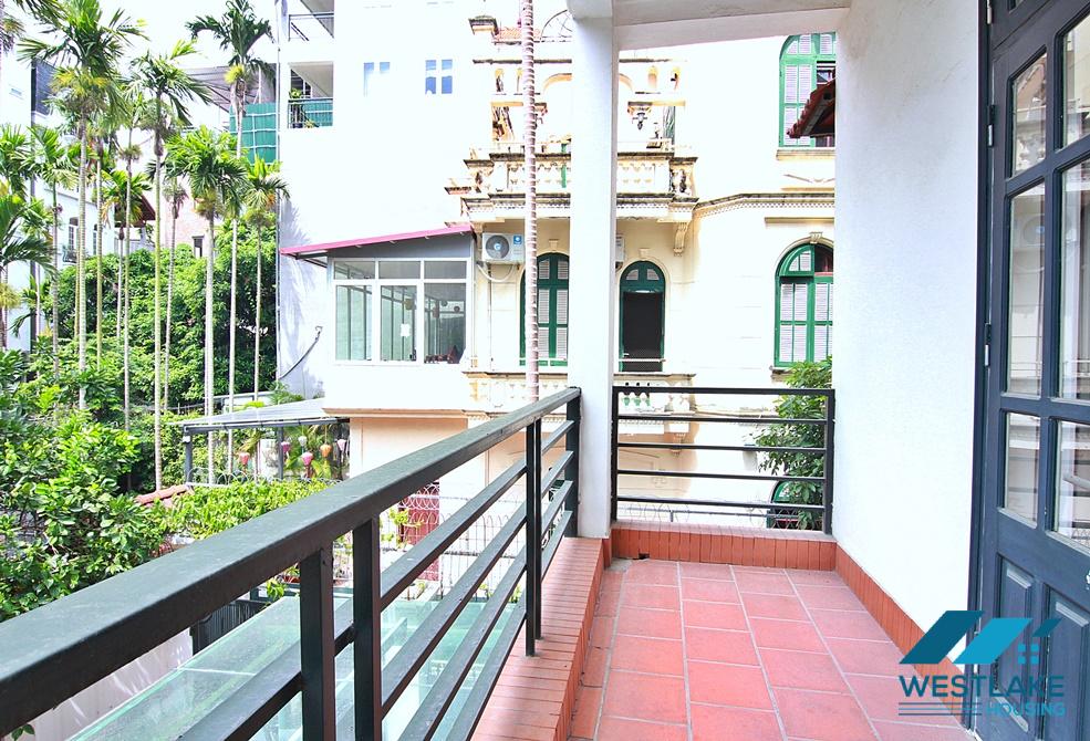 Swimming pool house with garden for rent in Dang Thai Mai st, Tay Ho