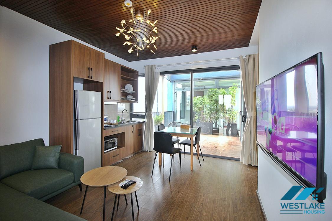 Brand new 2 bedroom apartment with large balcony in Au Co, Tay Ho