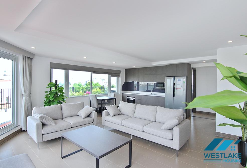 High-end 2 bedrooms with lagre balcony for rent in To Ngoc Van st, Tay Ho