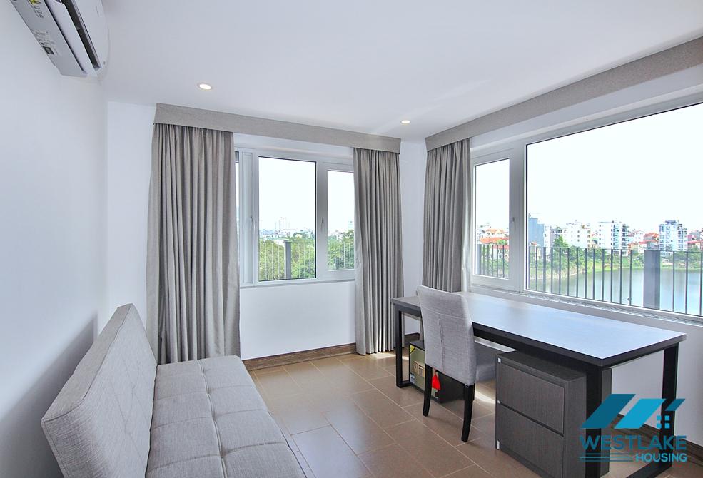 High-end 2 bedrooms with lagre balcony for rent in To Ngoc Van st, Tay Ho