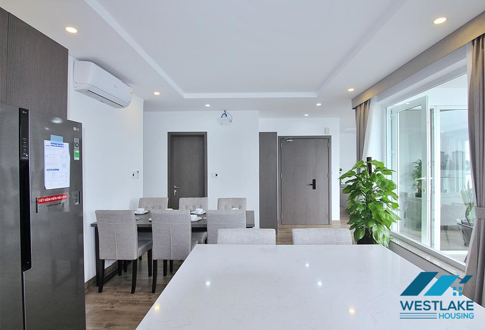 Brand new 3 bedrooms apartment with stunning lake view in To Ngoc Van, Tay Ho