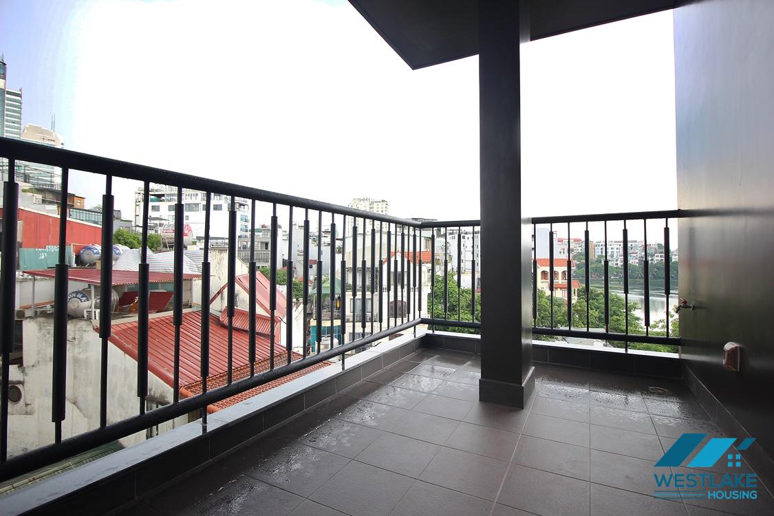 Morden and bright 02 bedroom apartment for rent in Truc Bach area, Ba Dinh, Ha Noi