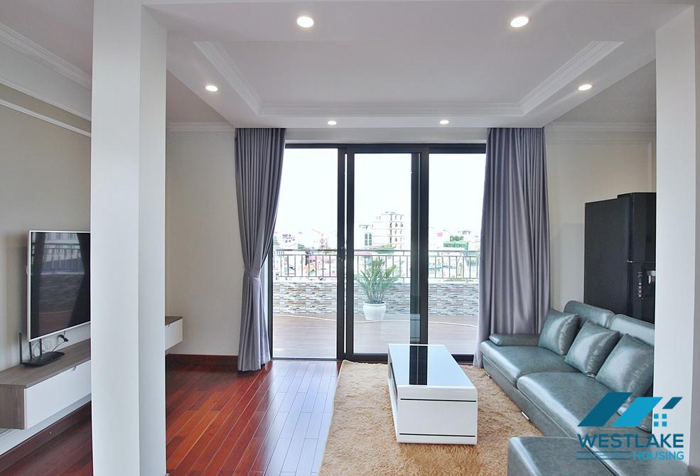 Brand new 01 bedroom with big terrace for rent in Tay Ho, Ha Noi