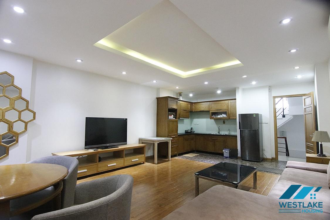 Spacious 2 bedroom apartment for rent in Truc Bach area