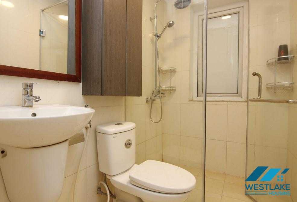 Duplex apartment with small pool fish for rent in alley 12 Dang Thai Mai st, Tay Ho