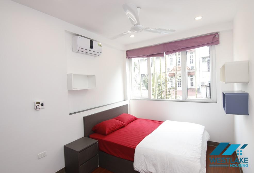 Duplex apartment with small pool fish for rent in alley 12 Dang Thai Mai st, Tay Ho