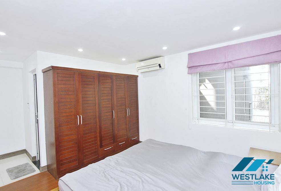 Duplex apartment with small pool fish for rent in alley 12 Dang Thai Mai st, Tay Ho