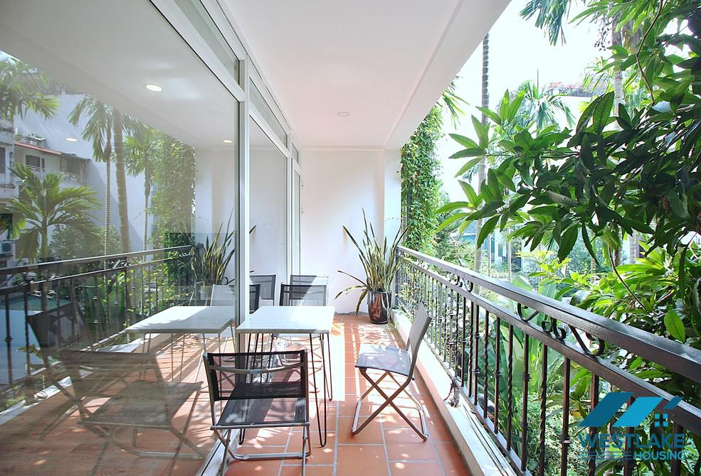 A large one bedroom apartment for rent on 3rd floor, No 17 alley 12/2/5 Dang Thai Mai st