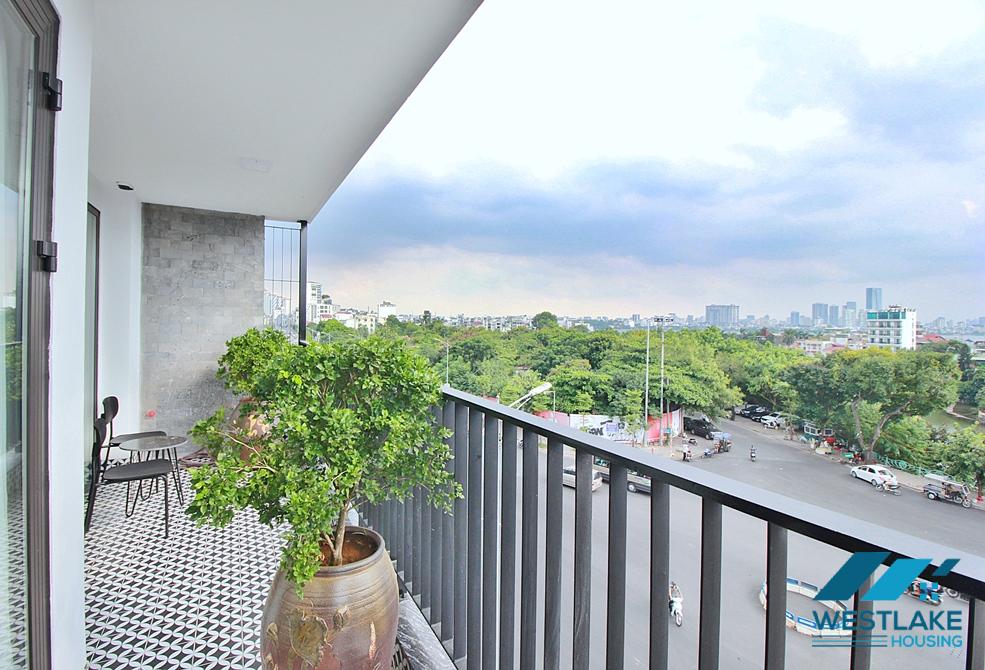 Brand new 3beds apartment for rent in Nghi Tam st, Tay Ho