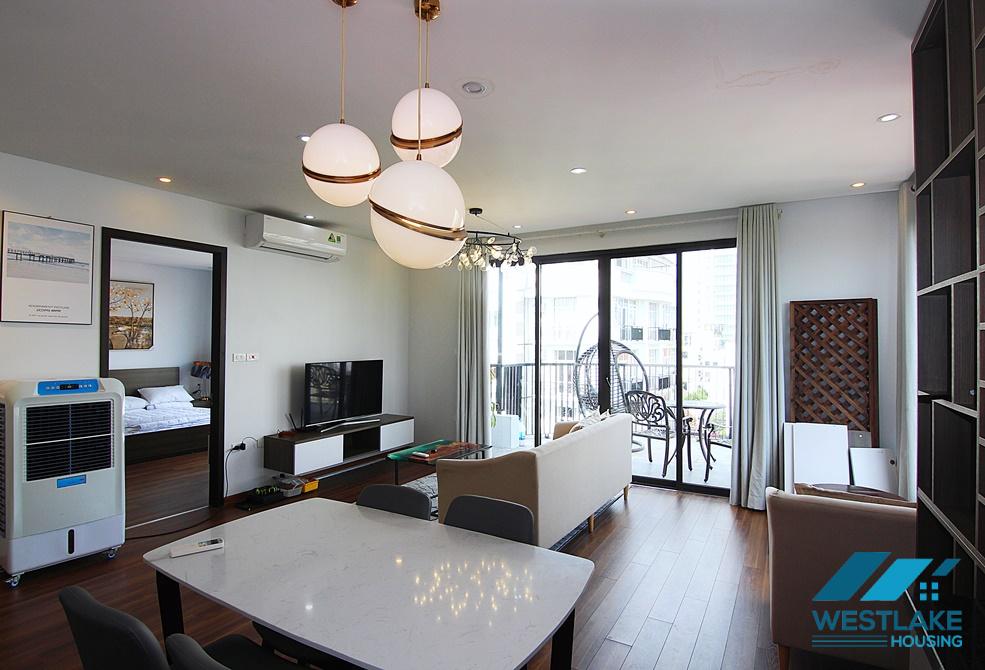 Beautiful and bright 2beds apartment for rent in the heart of Tay Ho district, Ha Noi