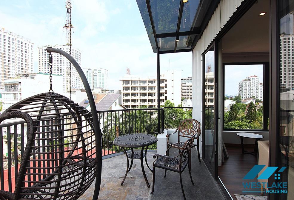 Beautiful and bright 2beds apartment for rent in the heart of Tay Ho district, Ha Noi