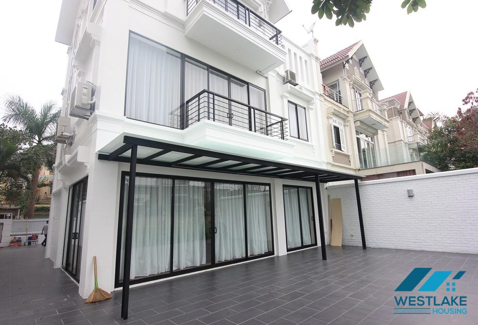 A big villa with modern style for rent in T Block, Ciputra, Tay Ho