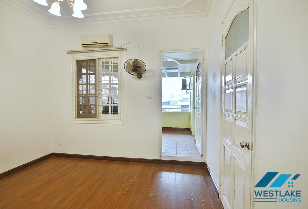 Unfurnished 4 beds house for rent in To Ngoc Van st, Tay Ho district, Ha Noi