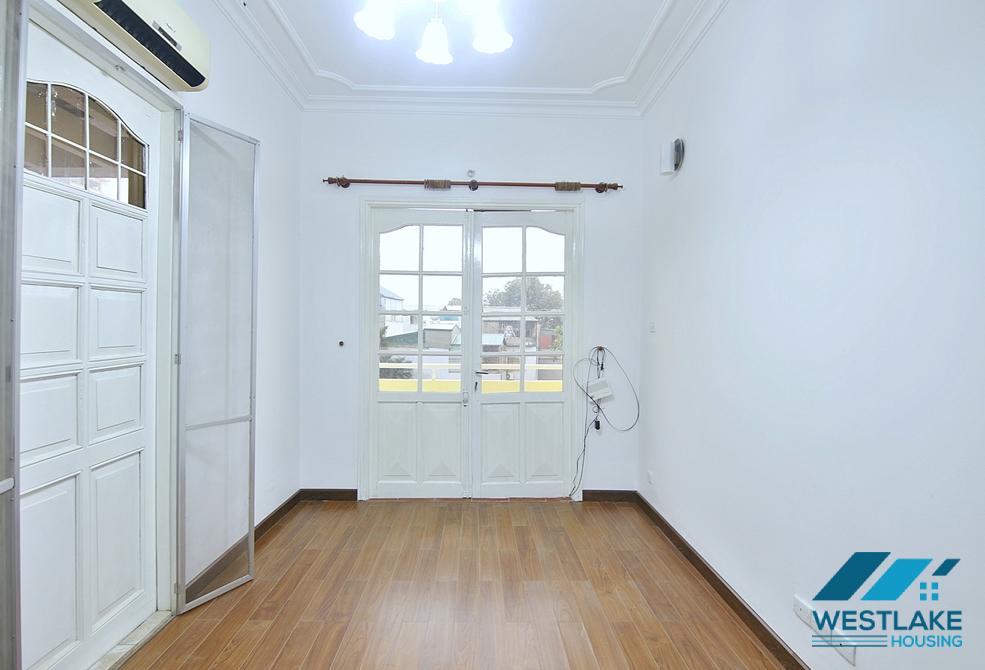 Unfurnished 4 beds house for rent in To Ngoc Van st, Tay Ho district, Ha Noi