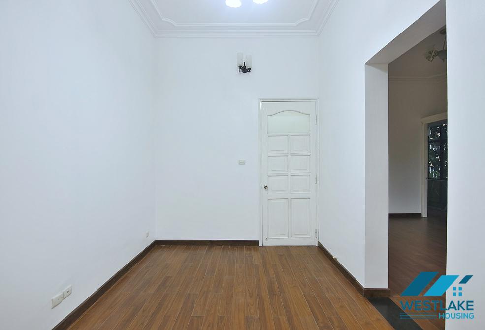 Unfurnished 4 beds house for rent in To Ngoc Van st, Tay Ho district, Ha Noi