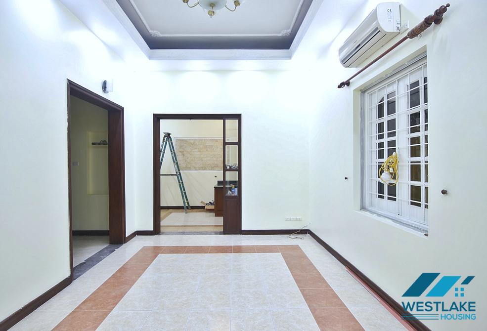 Unfurnished 4 beds house for rent in To Ngoc Van st, Tay Ho district, Ha Noi