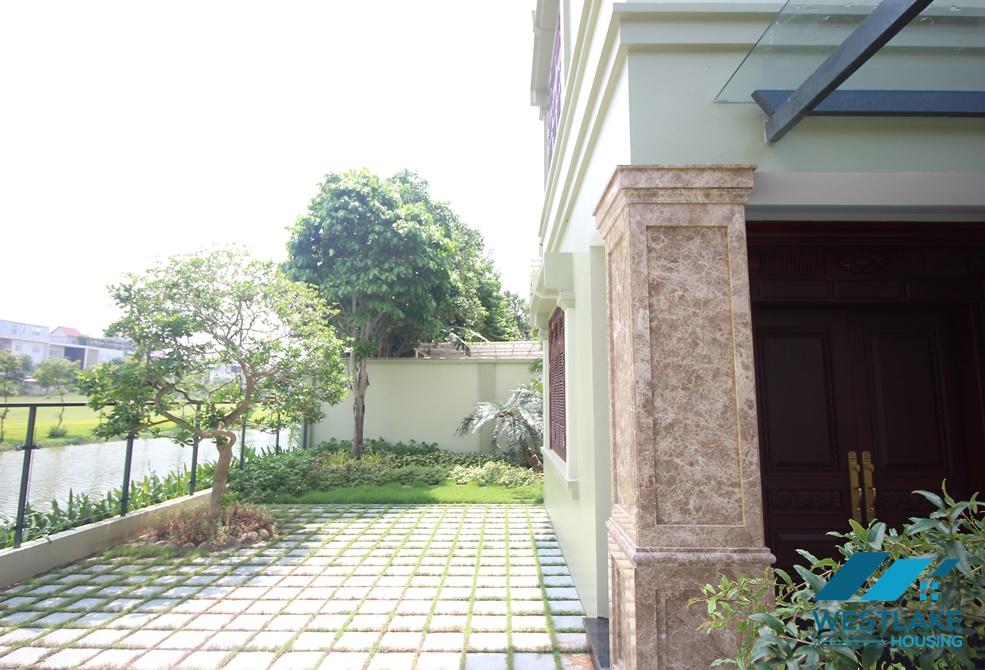 Garden house for rent in Ciputra, T block, Tay Ho, Ha Noi